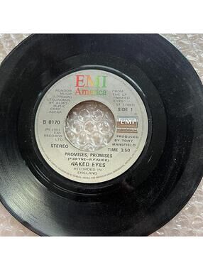 Naked Eyes - A very Hard Act to Follow/Promises, Promises 45rpm VG+ R24